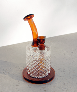Jane West Twenties Collection Water Pipe | Amber - Headshop.com