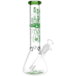 420 UFO Visitor Glass Beaker Water Pipe | 10" | 14mm F