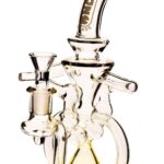 Daze Glass - 9" Fumed Glass Water Pipe Recycler w/ Perc - Headshop.com