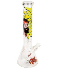 Cheech & Chong Glass Parked Beaker Bong - 15" / 14mm F - Headshop.com