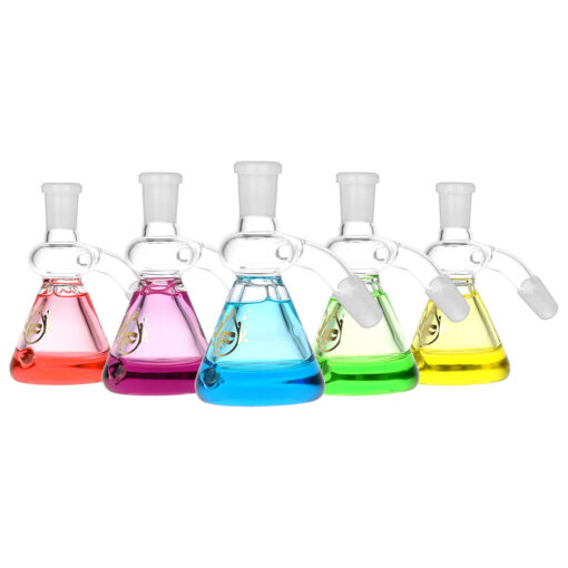 Pulsar Glycerin Beaker-Style Dry Ash Catcher | 3.5" | 14mm | Colors Vary - Headshop.com