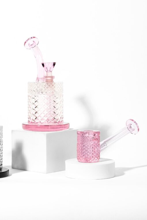 Twenties Collection Water Pipe | Pink - Headshop.com