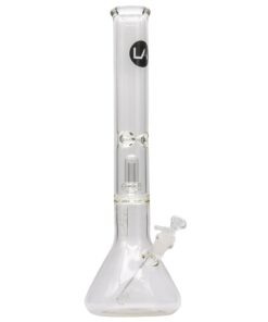 LA Pipes Thick Glass Beaker Showerhead Perc Bong - Headshop.com