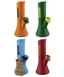 Piecemaker KaliGo Silicone Waterpipe - 8.5" / Colors Vary - Headshop.com
