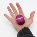 Four-Part Aluminium Grinder with Removable Screen - Matte Pink (43mm) Waterfall