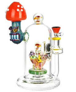 Lookah Mushroom Bell Jar Chamber Bong - Headshop.com