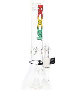 ROOR Tech 14″ Clear Beaker Bong with Showerhead Perc – 5 mm Thick