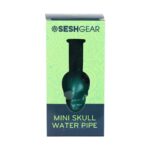 SeshGear Pastel Skull Glass Water Pipe - 6" / Colors Vary - Headshop.com