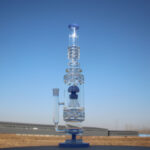19.5" Jellyfish Sprinkler & Matrix Perc Glass Water Pipe - Headshop.com