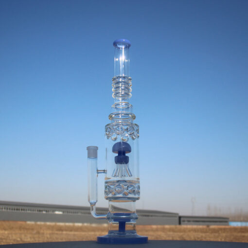 19.5" Jellyfish Sprinkler & Matrix Perc Glass Water Pipe - Headshop.com