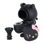 Hello Kitty Silicone Bubbler - 5.5 - Headshop.com