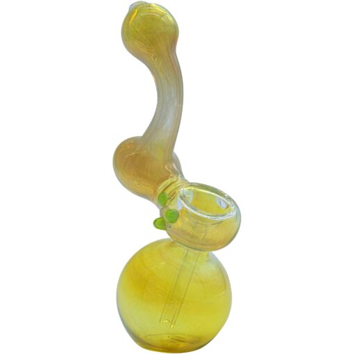 LA Pipes "Silver Sherlock" Fumed Sherlock Bubbler Pipe (Various Colors) - Headshop.com