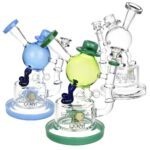 Lookah Glass Dancing Hat Water Pipe | 10.75" | 14mm F - Headshop.com