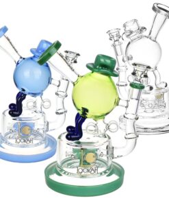 Lookah Glass Dancing Hat Water Pipe | 10.75" | 14mm F - Headshop.com