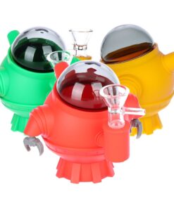 Stoner Bot 3000 Silicone Water Pipe - 4.5 - Headshop.com