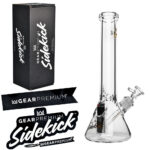 Gear Premium Sidekick Glass Beaker Water Pipe | 15" | 14mm F - Headshop.com