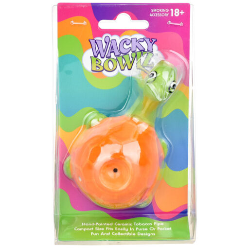 Wacky Bowlz Sea Turtle Ceramic Pipe - 4.5" - Headshop.com