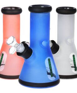 SeshGear Glass Beaker Water Pipe Smokers' Kit | 8" - Headshop.com