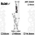 Boost | 12.5" Pro Bolt Glass Water Pipe Bong - Headshop.com