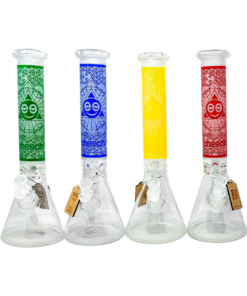 Cheech Glass 13" Blasted Cheech Pattern Beaker - Headshop.com