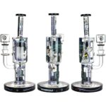 Wormhole Doomsday Machine Water Pipe - 11.5" / 14mm F - Headshop.com