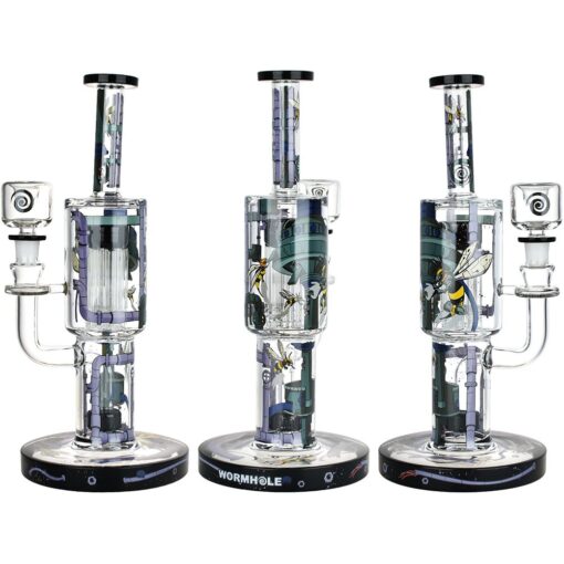 Wormhole Doomsday Machine Water Pipe - 11.5" / 14mm F - Headshop.com