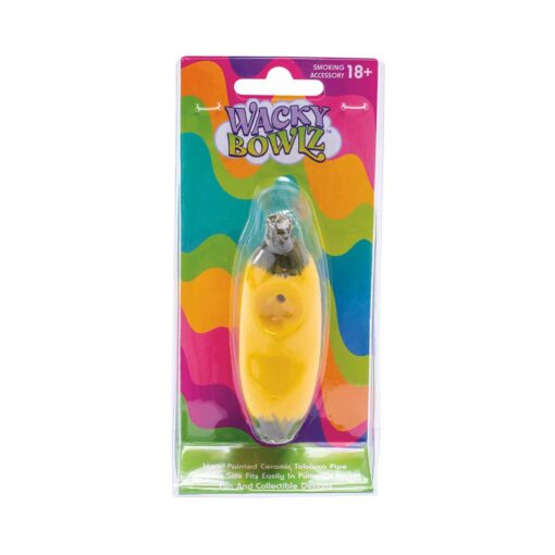 BANANA CERAMIC PIPE - WACKY BOWLZ