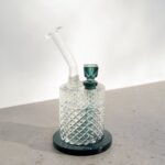 Jane West Twenties Collection Water Pipe | Teal - Headshop.com