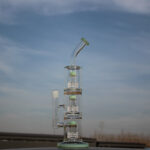 15" Triple Matrix Percolator Glass Water Pipe - Headshop.com