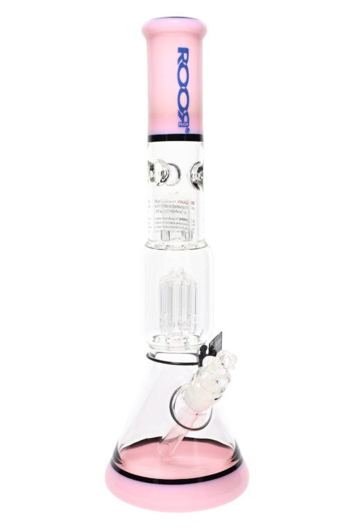 ROOR Tech 14" Multicolor Beaker Bong with Tree Perc – Ice Pinch