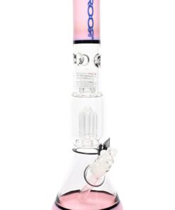 ROOR Tech 14" Multicolor Beaker Bong with Tree Perc – Ice Pinch