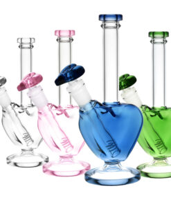 Love Water Pipe - 9" / 14mm F/ Colors Vary - Headshop.com