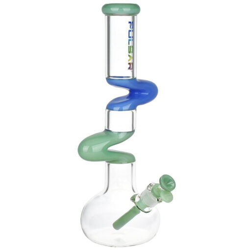 Pulsar Paths Of Joy Glass Water Pipe | 15" | 14mm F - Headshop.com
