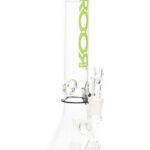 ROOR Tech 14″ Clear Beaker Bong with Showerhead Perc – 5 mm Thick