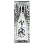 Dabtized Champagne Bottle Glass Water Pipe - 12" / 14mm F / Assorted Colors - Headshop.com