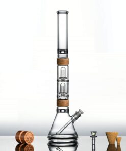 22" Alpha + Dual UFO Perc Bong - Headshop.com