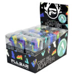 Pulsar Silicone Cart Rig Adapter - Assorted - 30PC DISPLAY - Headshop.com