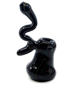 Glass Bubbler - Rasta Swirl Bubbler (6")