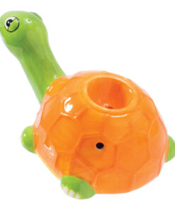 Wacky Bowlz Sea Turtle Ceramic Pipe - 4.5" - Headshop.com