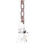 ROOR 18" 5mm Beaker Bong with Ice Pinch – Glass-on-Glass Heavyweight
