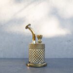 Twenties Collection Water Pipe | Gold - Headshop.com