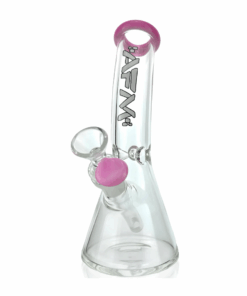 AFM Glass 8.5" Bent Beaker Glass Water Pipe