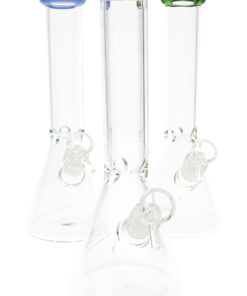 Colored Glass GoG Beaker Bong “Mini Lab” – Small – Assorted Colors