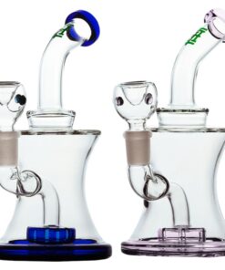 Hemper Hourglass V2 Glass Water Pipe - 7" / 14mm F - Headshop.com