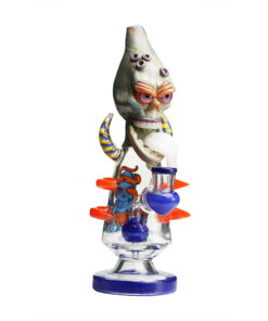 Lookah Glass 11" Cool Skull Bone Water Pipe - Headshop.com