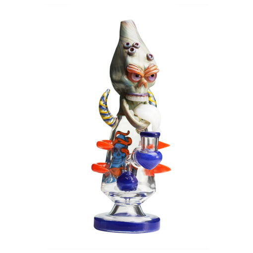 Lookah Glass 11" Cool Skull Bone Water Pipe - Headshop.com