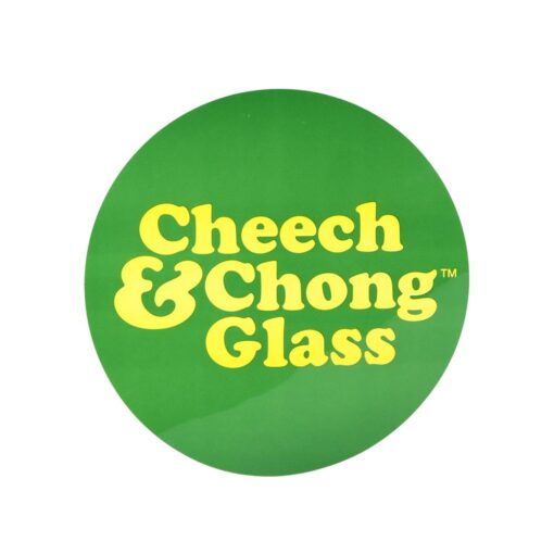 Cheech & Chong Glass Optical Illusion Glow Glass Beaker Water Pipe - 10" / 14mm F - Headshop.com