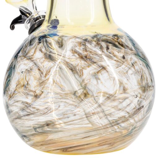 LA Pipes Raked Tiger Stripe Accented Beaker Bong - Headshop.com