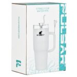 Pulsar Stonely Cup Glass Water Pipe | 8.5" | 14mm F - Headshop.com
