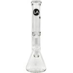 LA Pipes "King Bong" Ultra Heavy 9mm Shower-Head Beaker Bong - Headshop.com